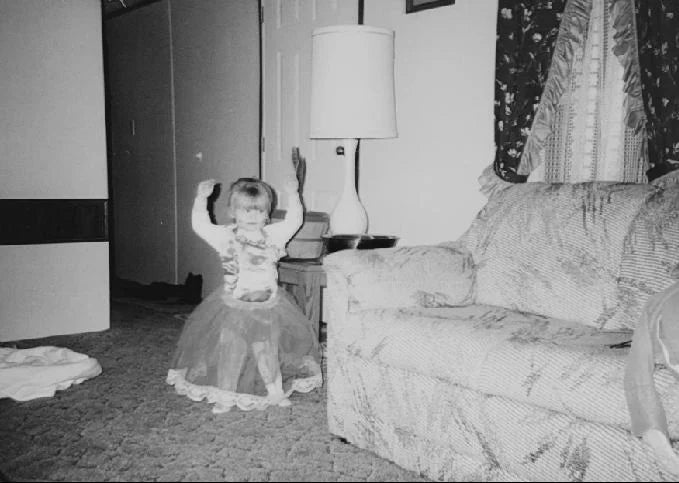 Jessa as a little girl